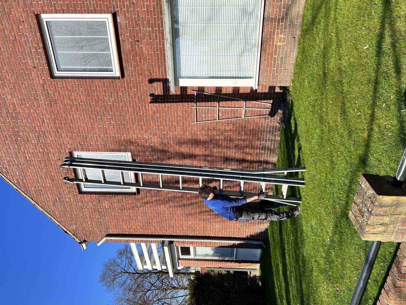 Nieuwegein schoorsteenveger huis ladder